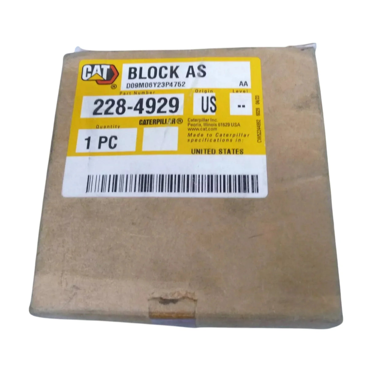 228-4929 CAT Block AS - Truck To Trailer
