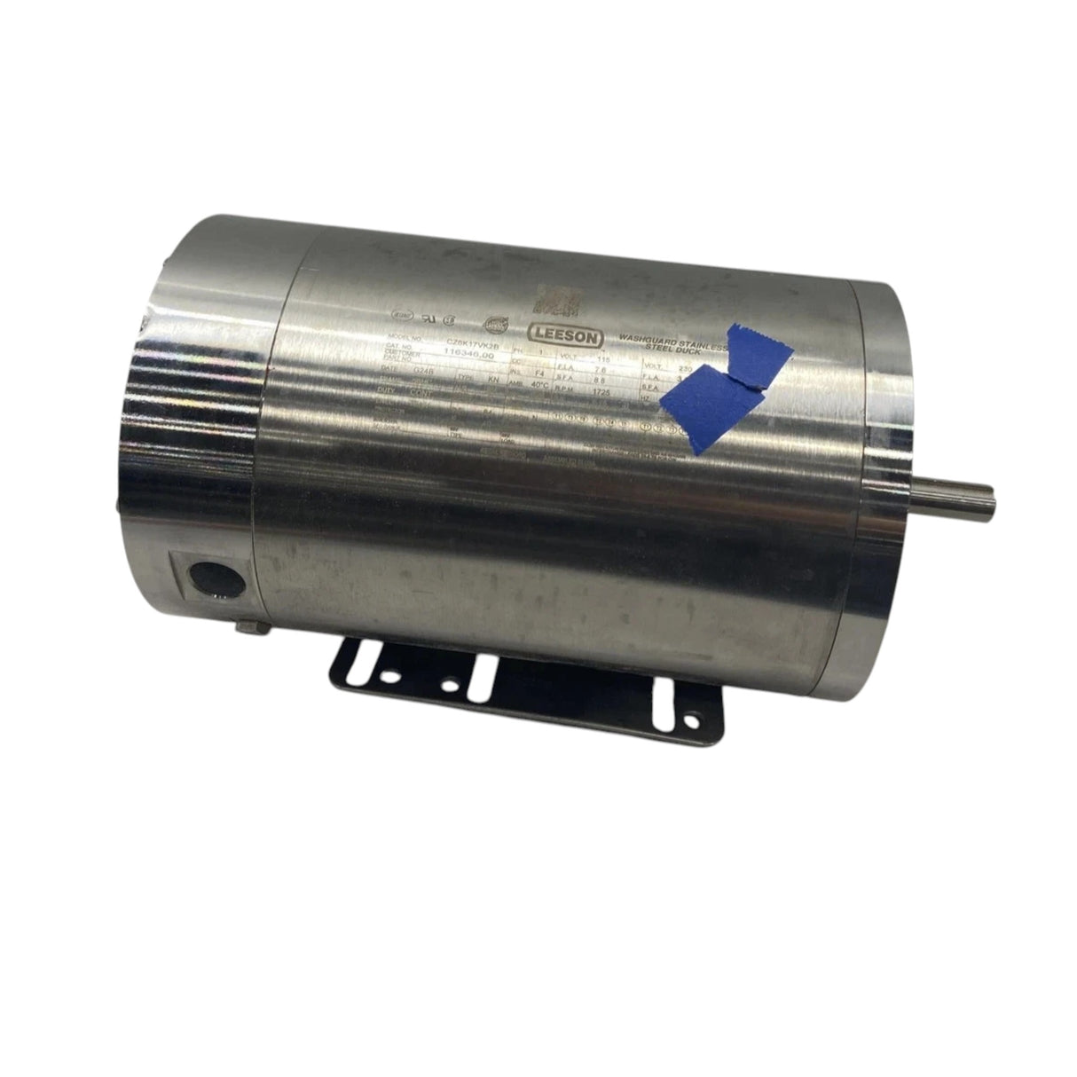116346.00 Leeson Washdown Motor 115/208-230V