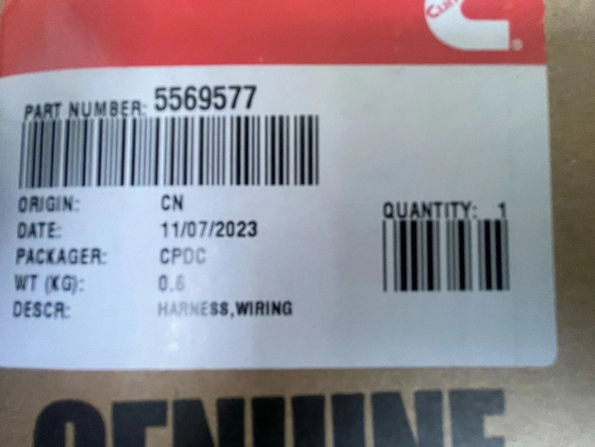 5442314 Genuine Cummins Wiring Harness