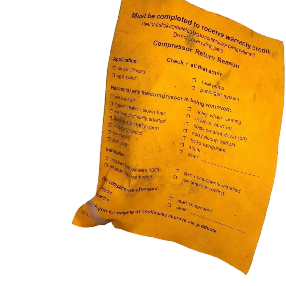 ZR40K3-TF5-830 Copeland Scroll Compressor - Truck To Trailer