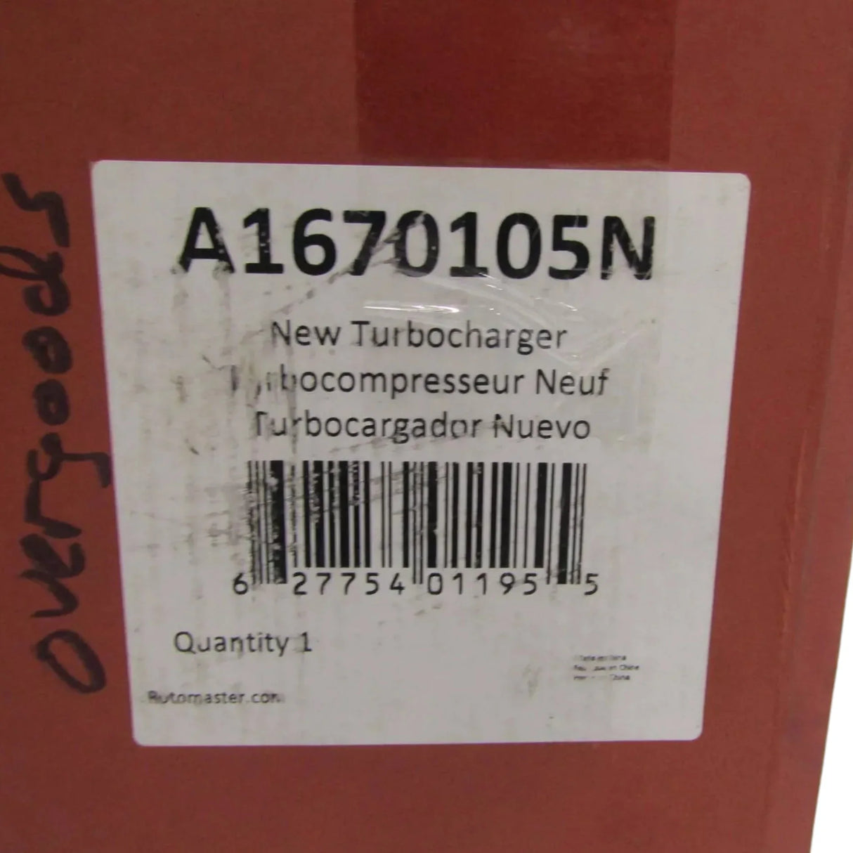 A1670105N Rotomaster Turbocharger For Ford 6.7L V8 - Truck To Trailer