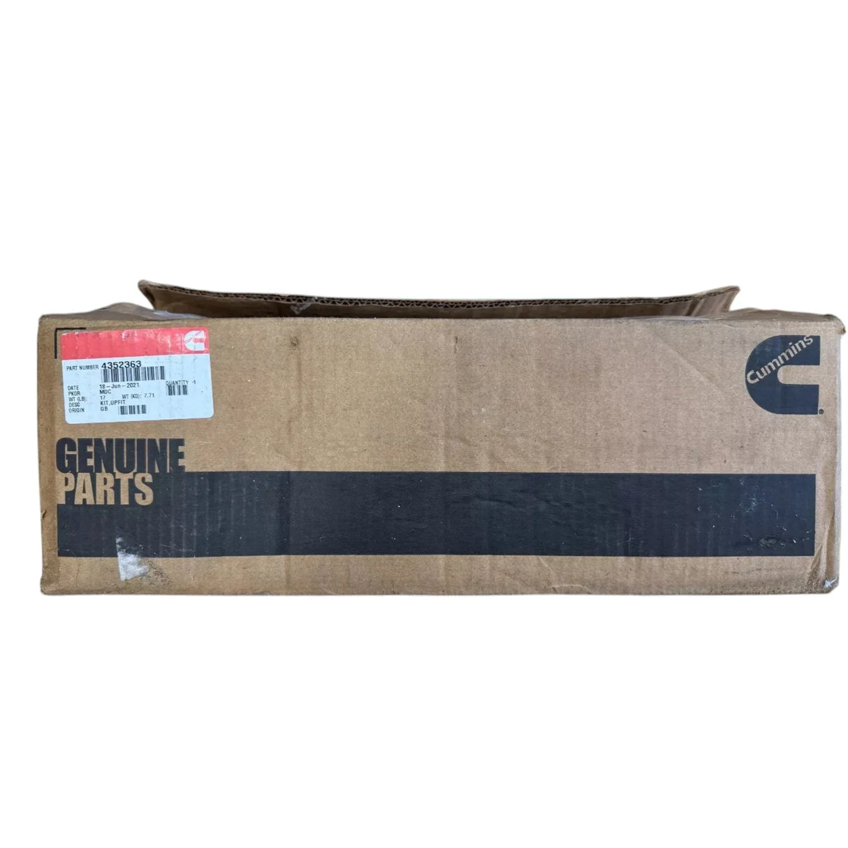 4352363NX Genuine Cummins EGR Exhaust Gas Recirculation Kit - Truck To Trailer