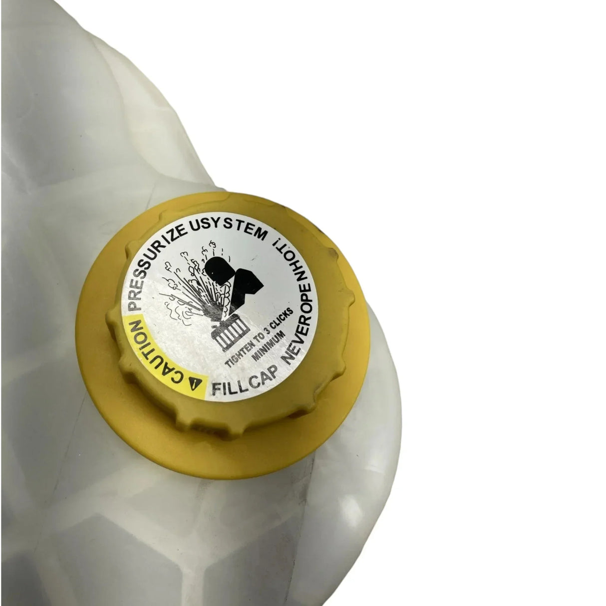 A0532836000 Genuine Freightliner Plastic Surge Tank Radiator Mounted - Truck To Trailer