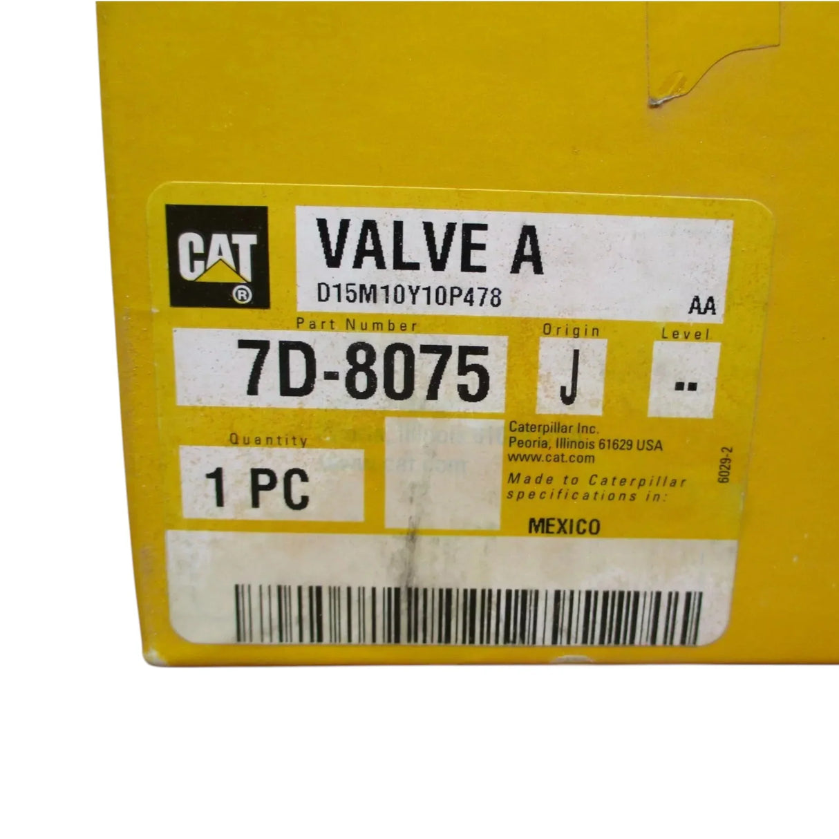 140-0212 CAT Valve Assembly-Brake Control - Truck To Trailer