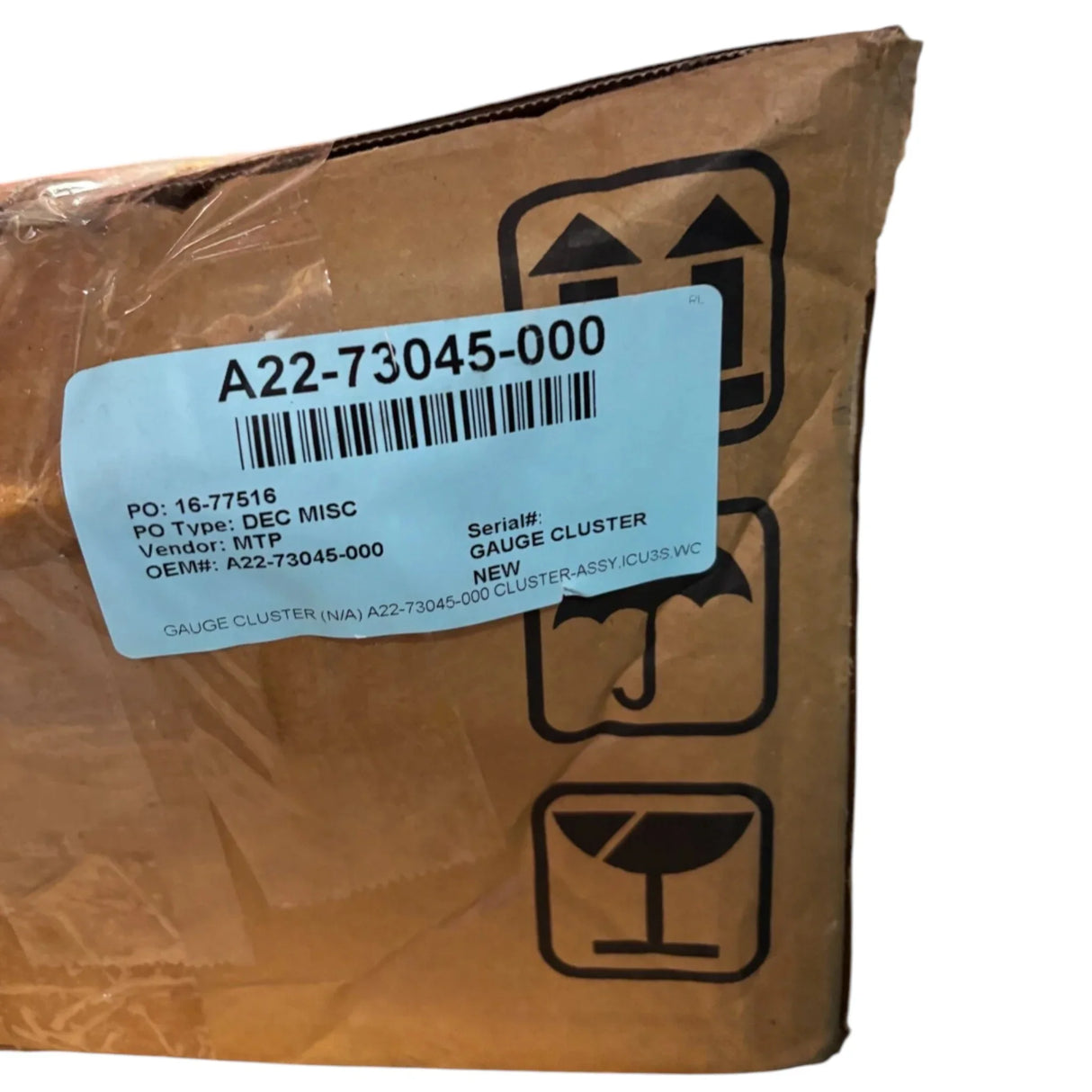 A22-73045-000 Freightliner Instrument Dash Gauge Cluster - Truck To Trailer