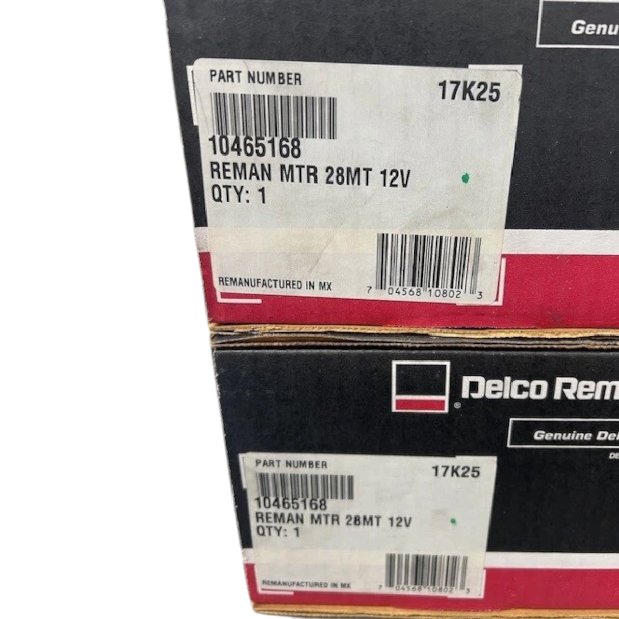 10465168 Genuine Delco Ramy Dtarter Motor 12V 28MT