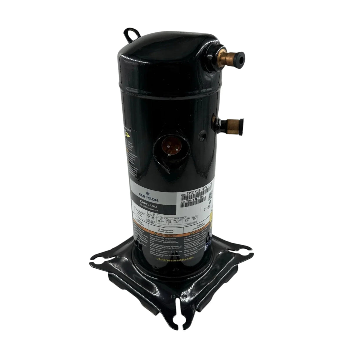 ZP31K5E-PFV-130 Genuine Copeland Scroll Compressor 208-230 - Truck To Trailer