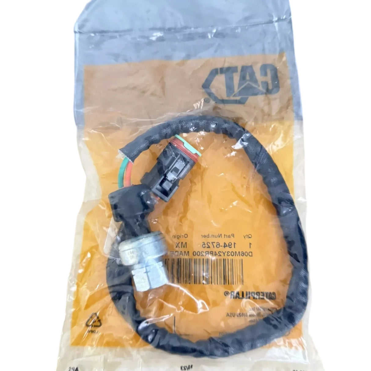 194-6725 Genuine Caterpillar Pressure Switch - Truck To Trailer