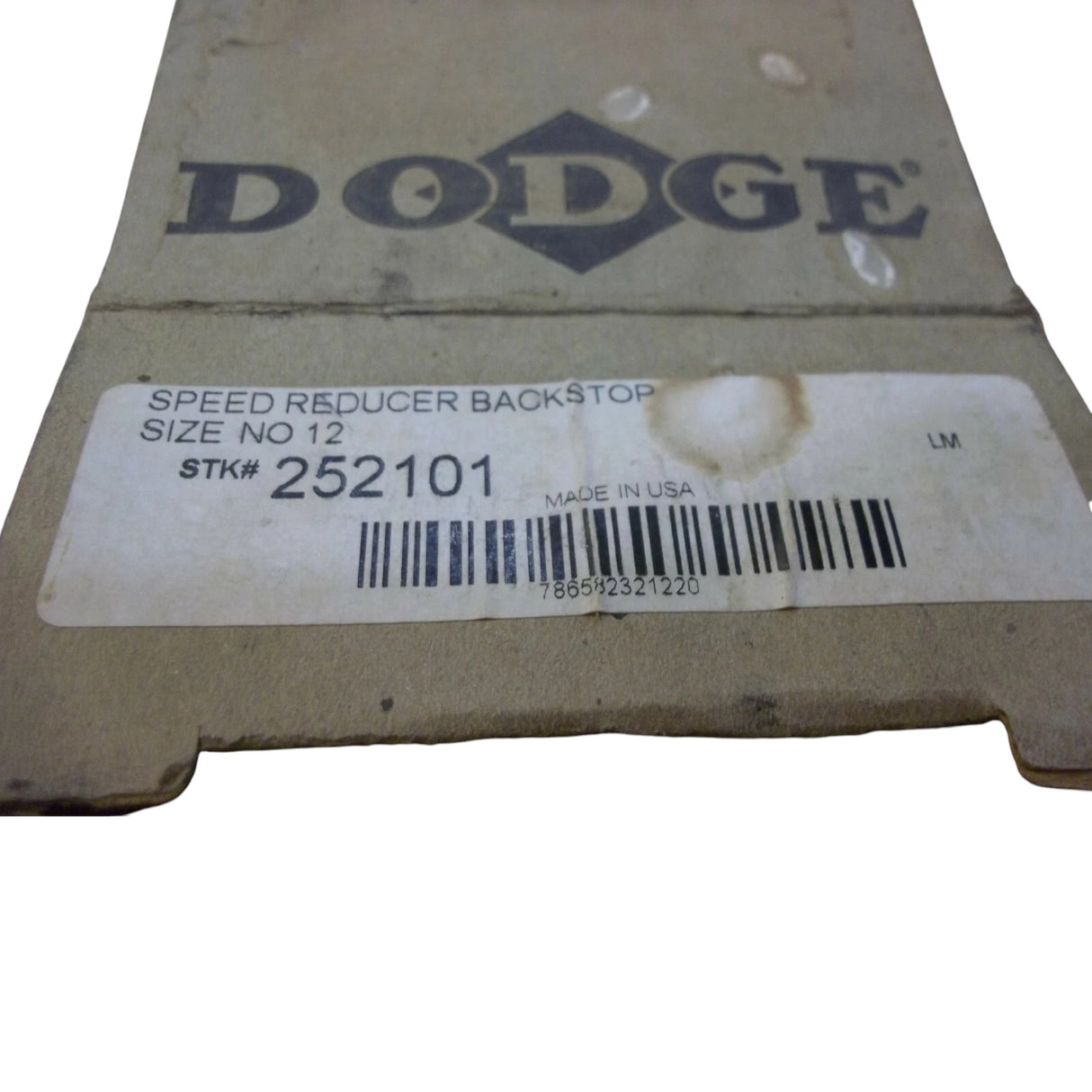 252101 Genuine Dodge Backstop Assembly