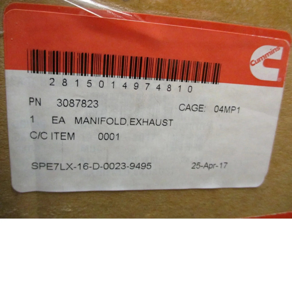 3087823 Genuine Cummins Exhaust Manifold - Truck To Trailer