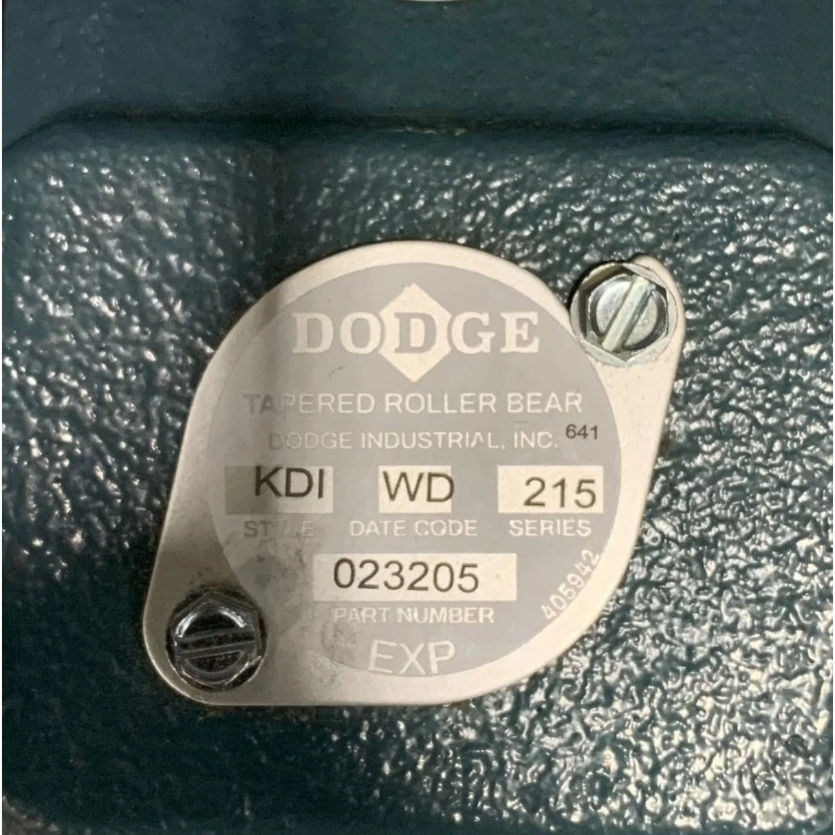 023205 Genuine Dodge Tapered Roller Bearing - Truck To Trailer