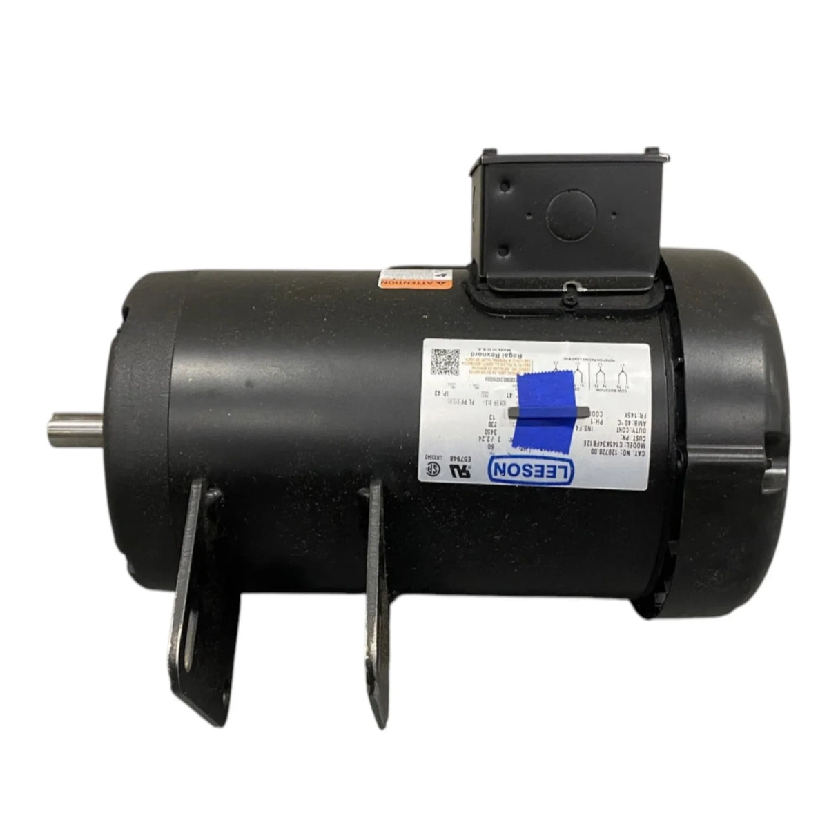 120728.00 Genuine Leeson Single Phase General Purpose Motor - Truck To Trailer