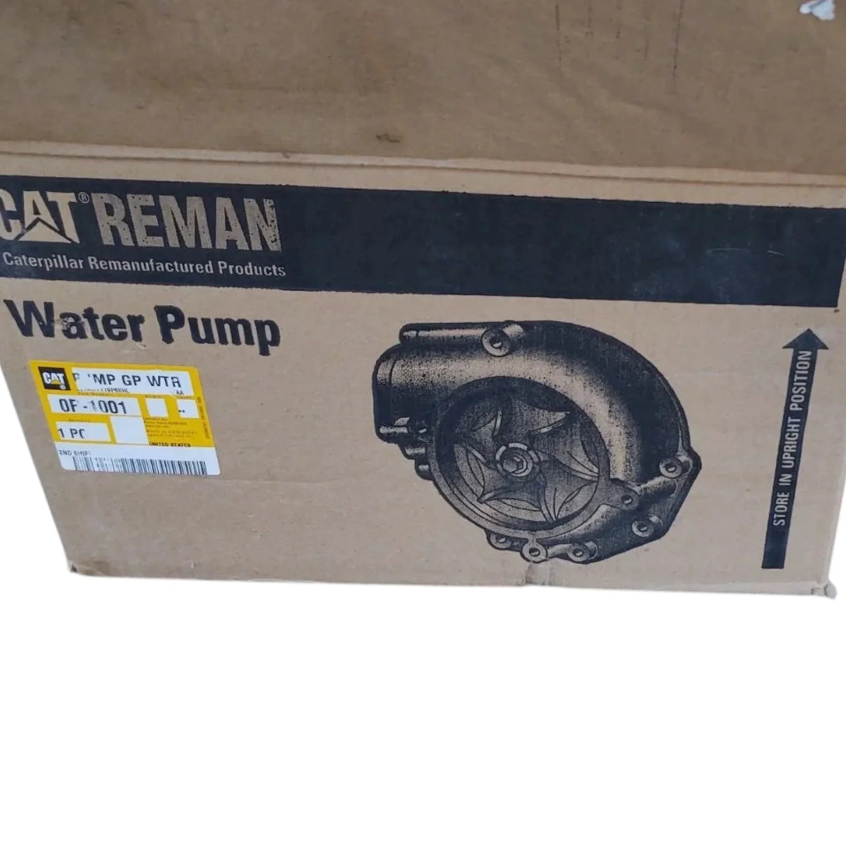 0R-1001 Caterpillar Reman Water Pump - Truck To Trailer