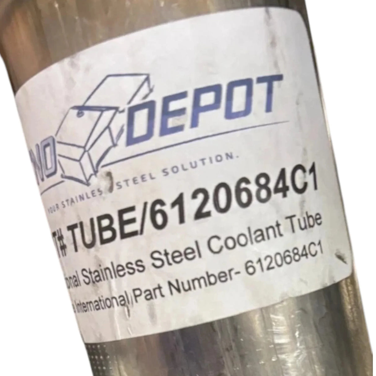 6120684C1 Genuine International Radiator Pipe Stainless Steel - Truck To Trailer