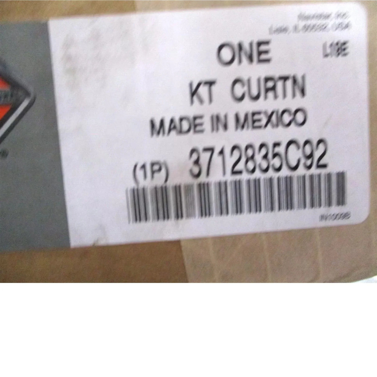 3712835C92 International Sleeper Interior Curtain - Truck To Trailer