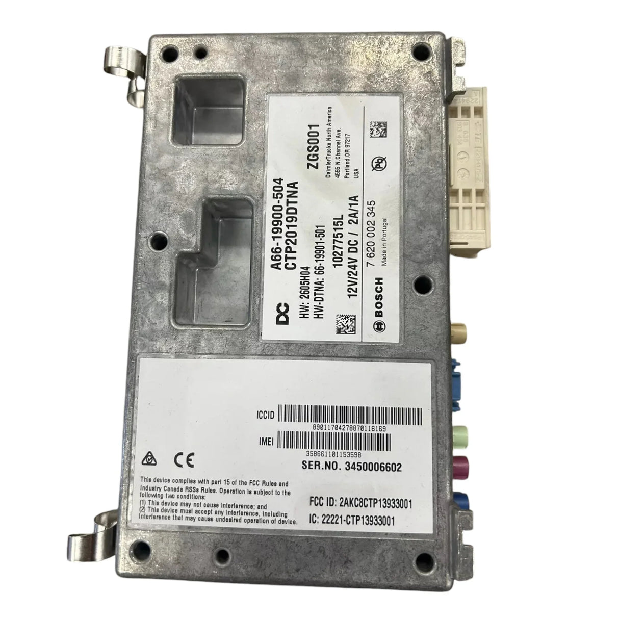 A66-19900-504 Freightliner ECU Electronic Control Unit - Truck To Trailer