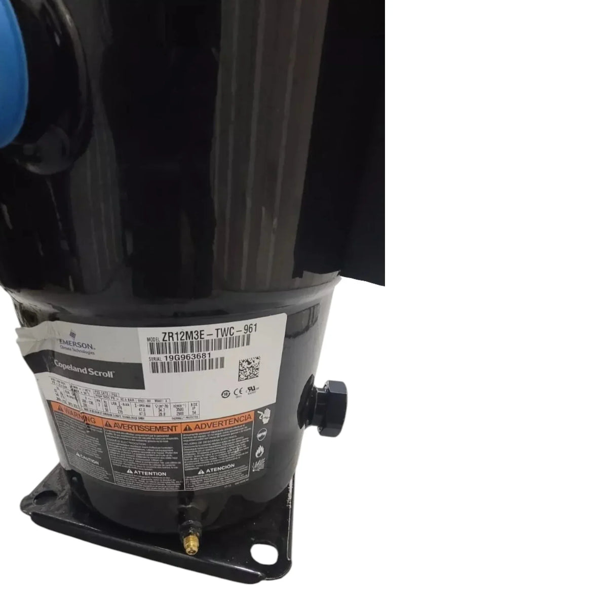 ZR12M3E-TWC-961 Genuine Copeland Scroll Compressor - Truck To Trailer