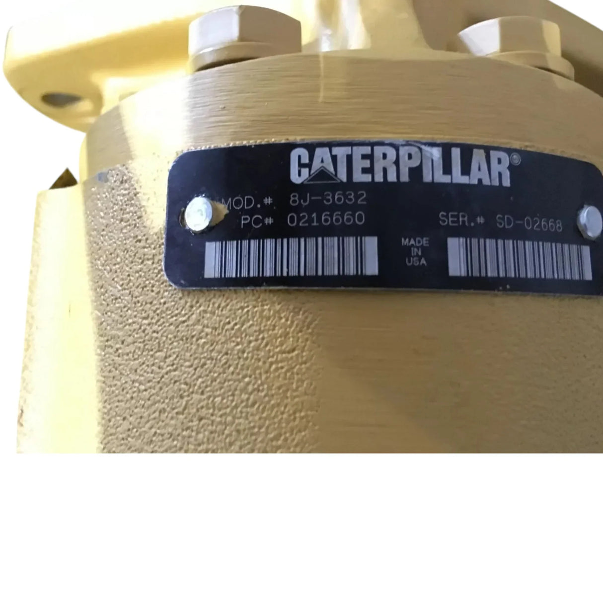 8J-3632 Caterpillar Pump G - Truck To Trailer