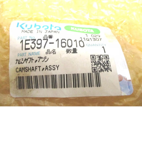 1E397-16010 Kubota Camshaft Assembly Z482 - Truck To Trailer