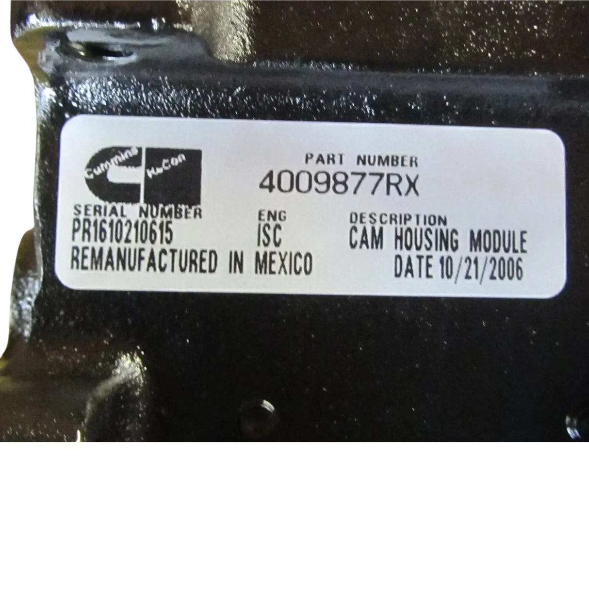 4088604NX Genuine Cummins Fuel Pump Body - Truck To Trailer