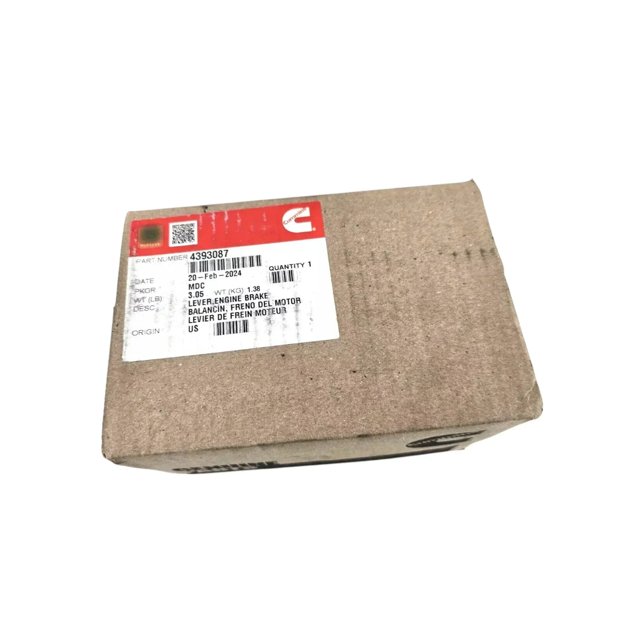 3413098 Genuine Cummins Engine Brake Lever - Truck To Trailer