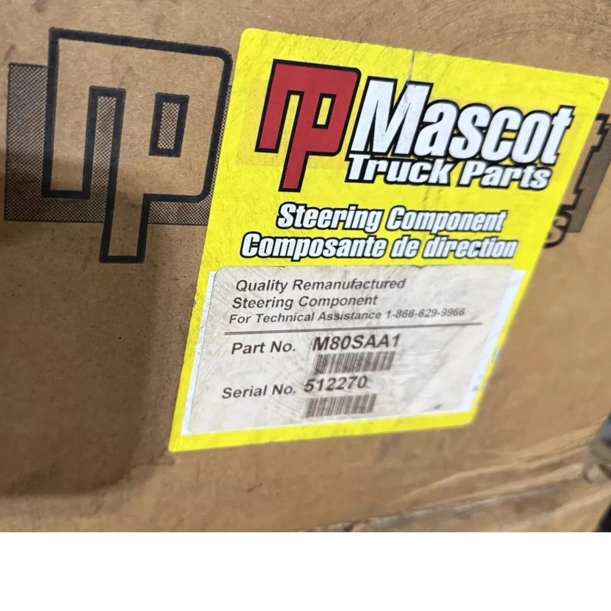 M80SAA1 Genuine Sheppard Steering Gear Assembly - Truck To Trailer