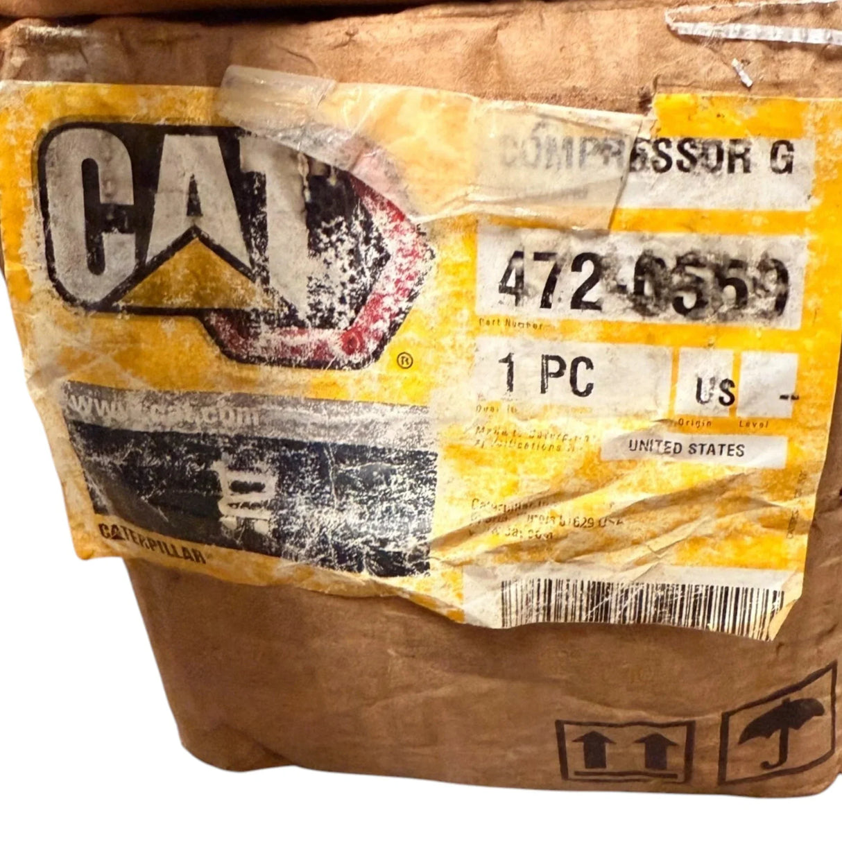 472-0559 CAT Refrigerant Compressor - Truck To Trailer