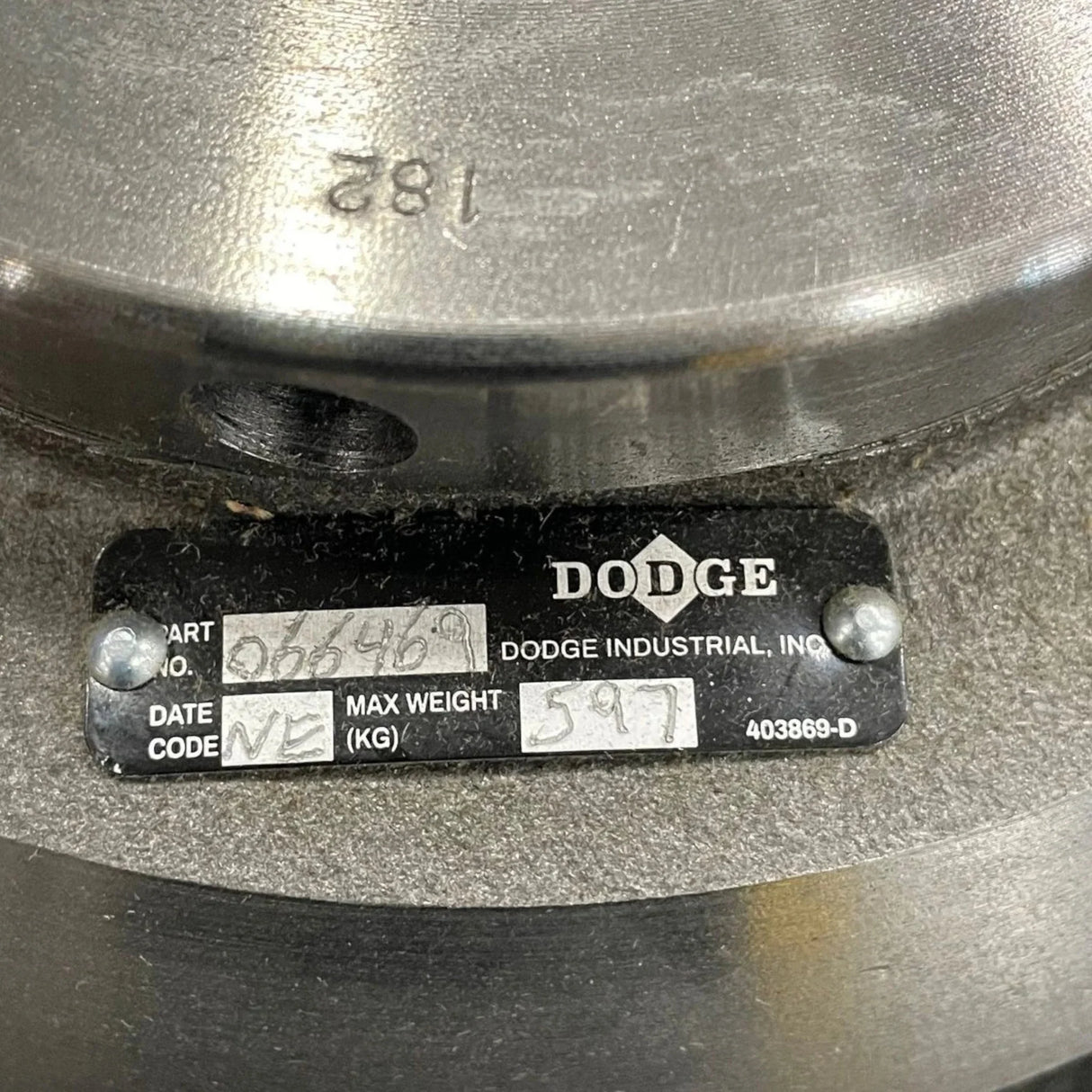 066469 Genuine Dodge Tapered Roller Insert Bearing - Truck To Trailer