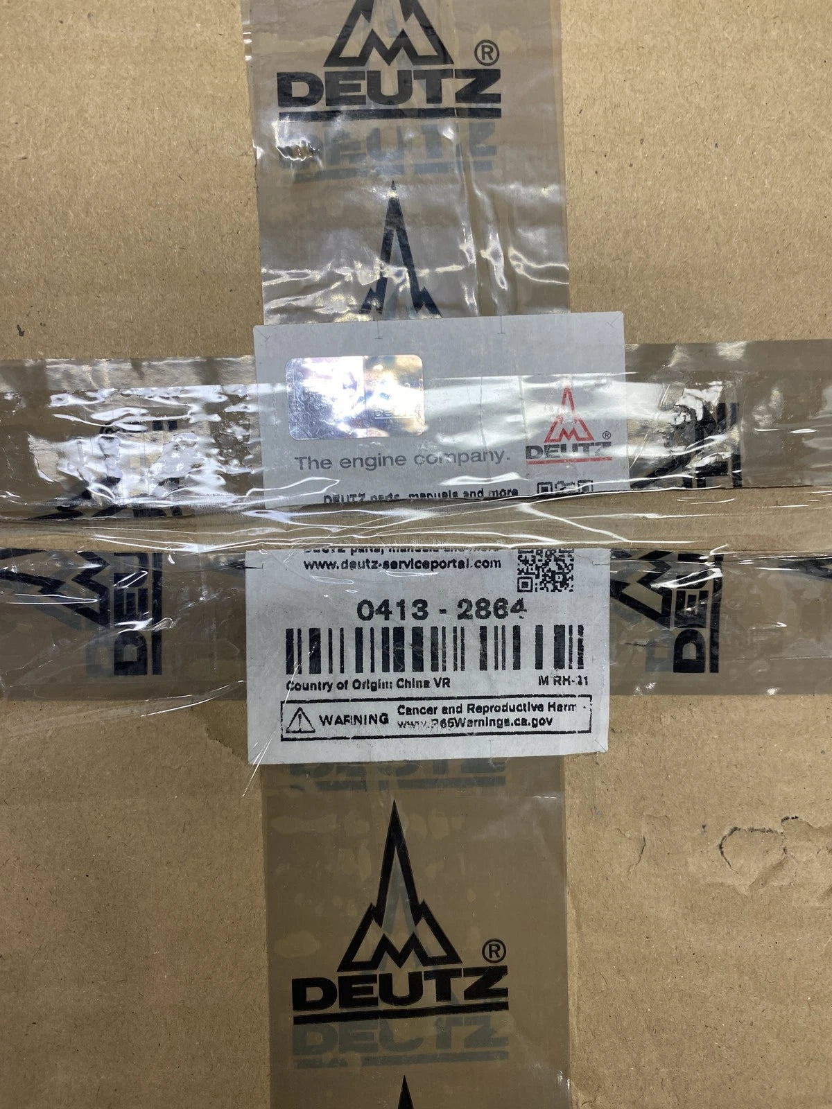 0413-2864 Genuine Deutz V-Grooved Belt Drive Pulley