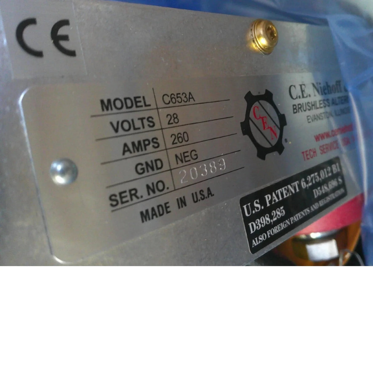 XA3319 Genuine Komatsu Alternator - Truck To Trailer