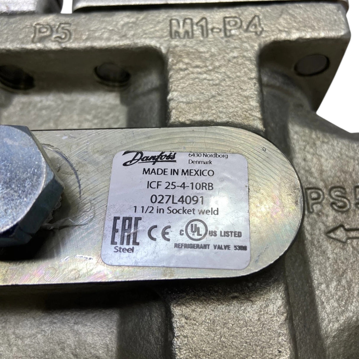 027L4091 Danfoss Refrigeration Valve Station