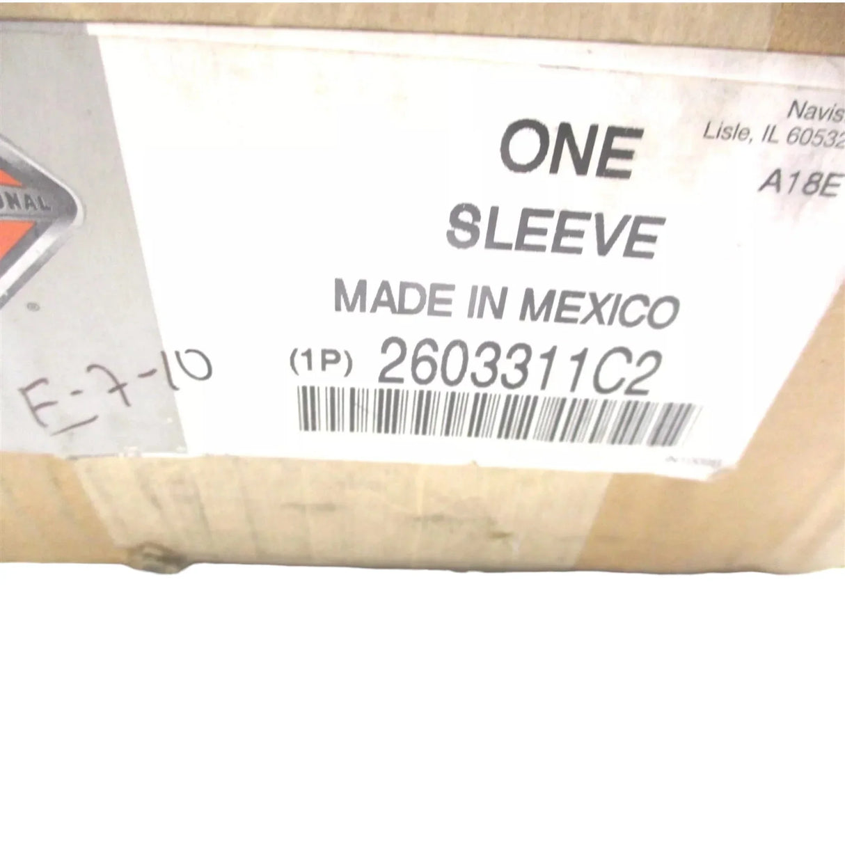 2603311C2 International Spline Sleeve - Truck To Trailer