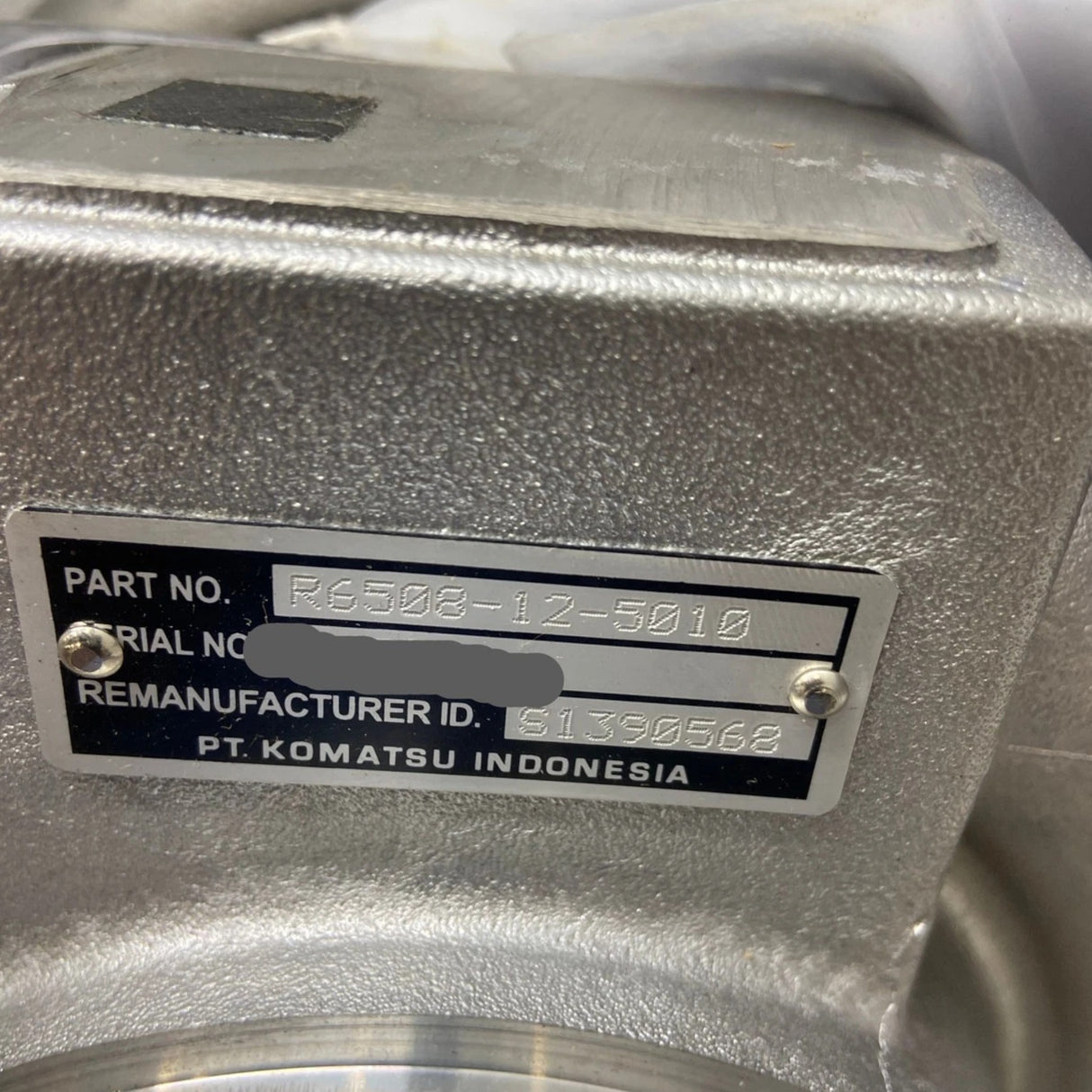 6508-12-5010 Genuine Komatsu Turbocharger Assy