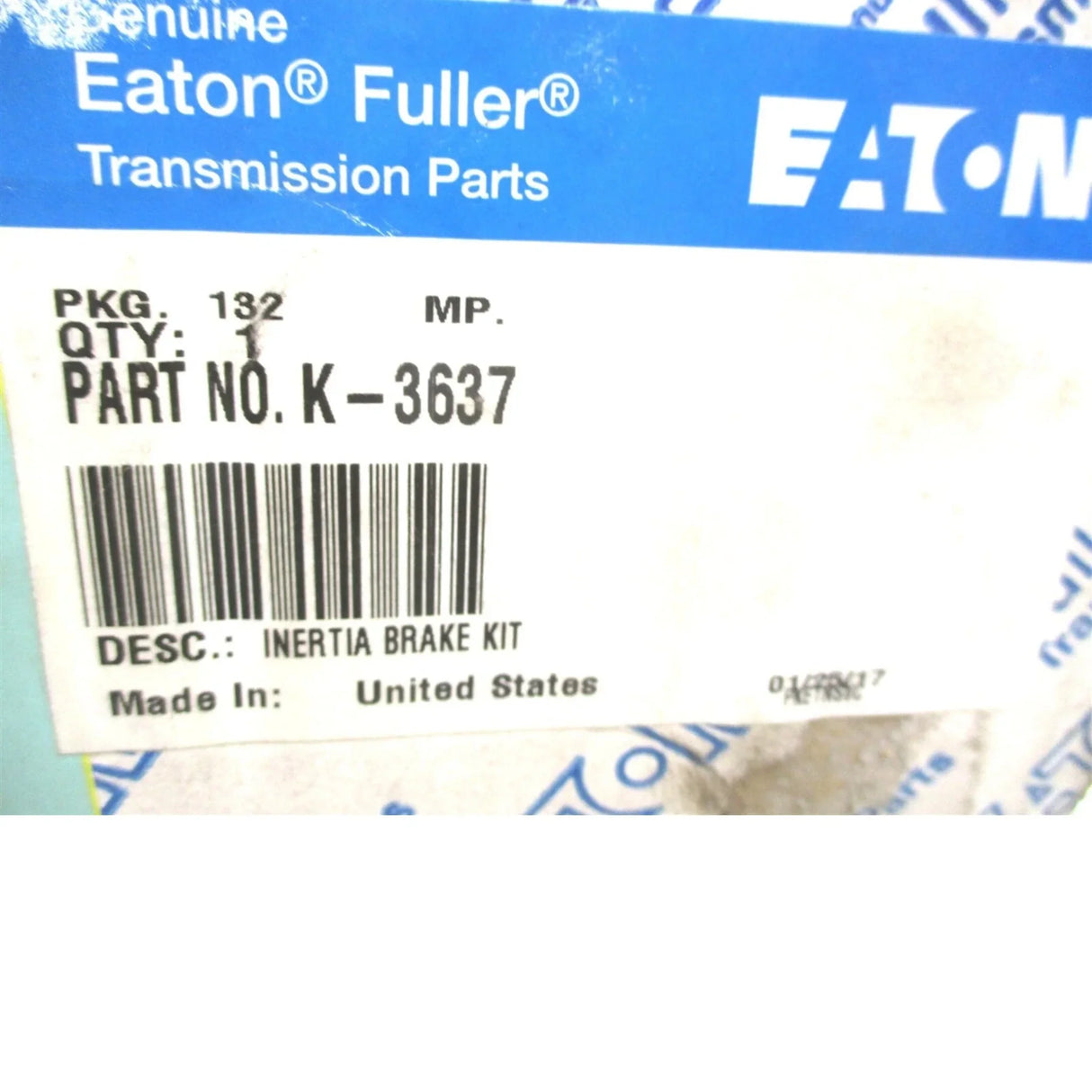 K-3637 Genuine Eaton Inertia Brake Kit - Truck To Trailer