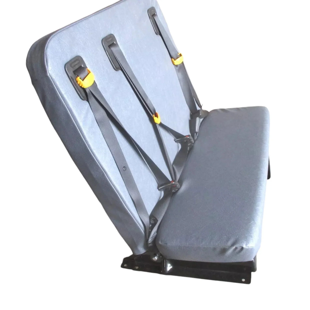 3778085C92 International Seat RH Bus Body 39 BTI 3-PT NL 42 Vinyl Gray N/ICS - Truck To Trailer