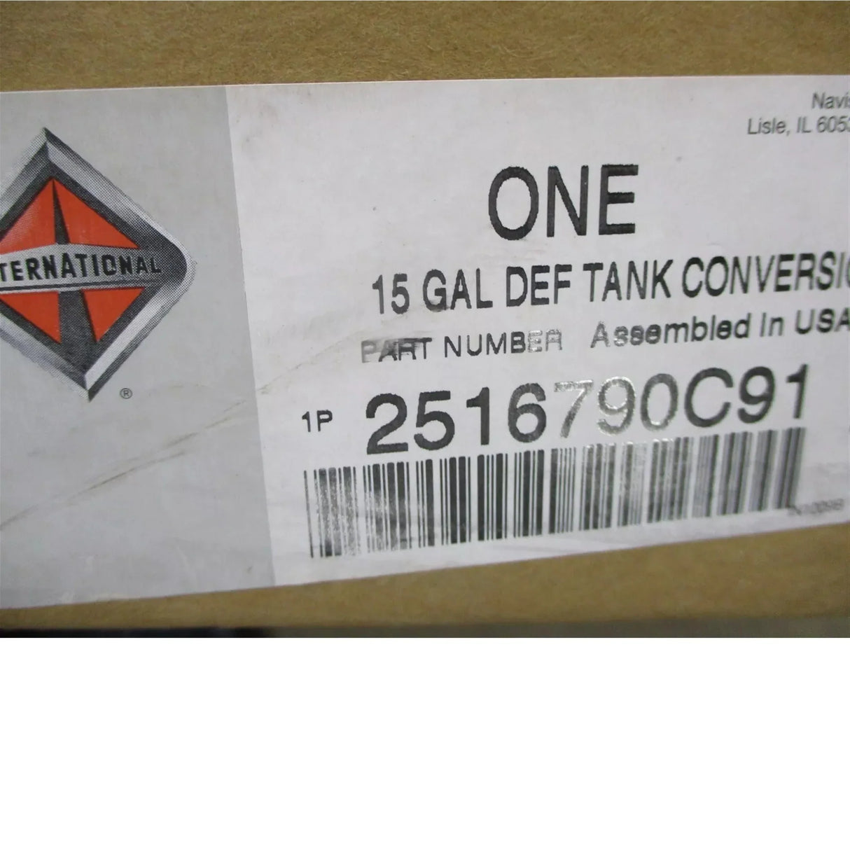 2516790C91 International Def 15 GallonTank Conversion - Truck To Trailer