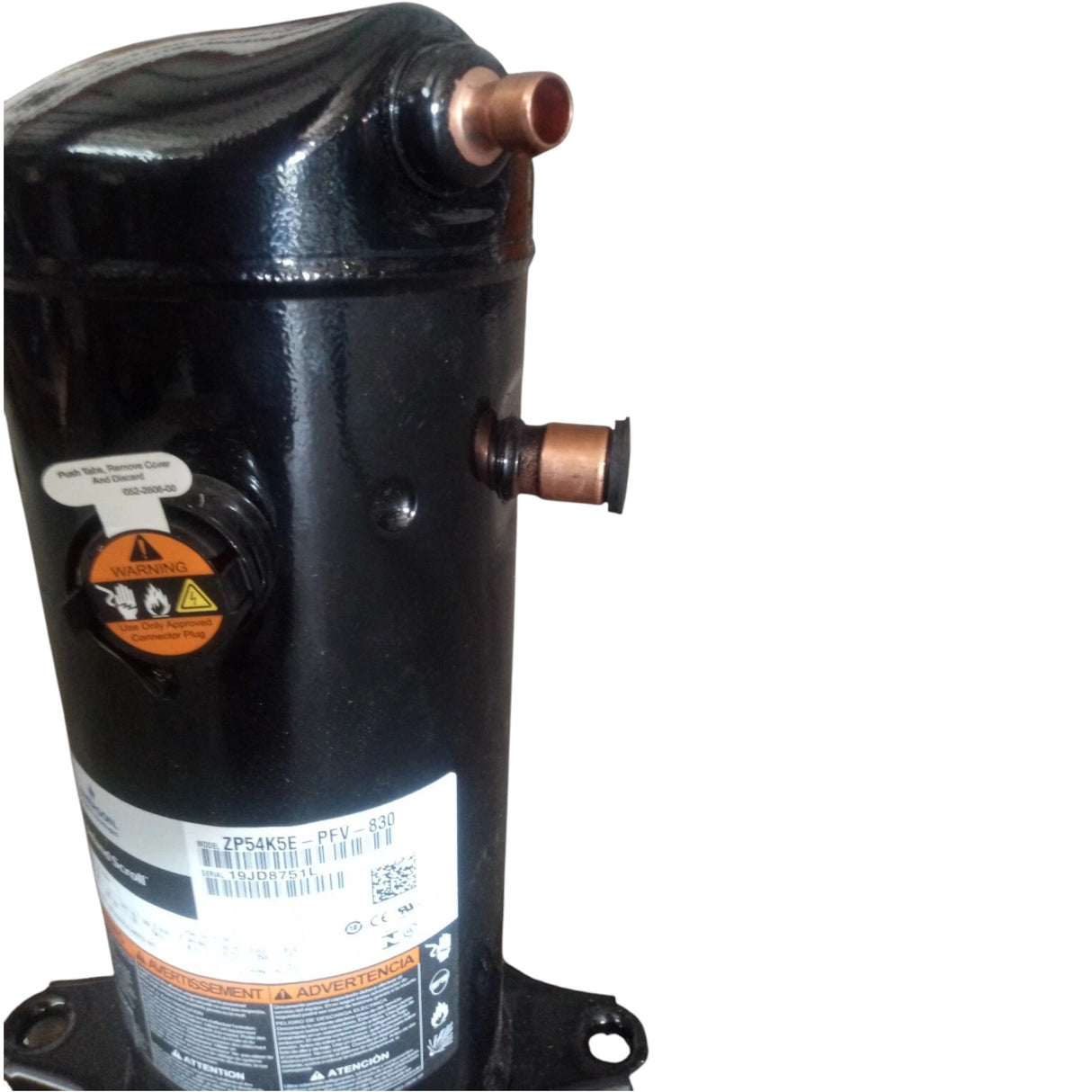 ZP54K5EPFV830 Genuine Copeland Scroll Compressor