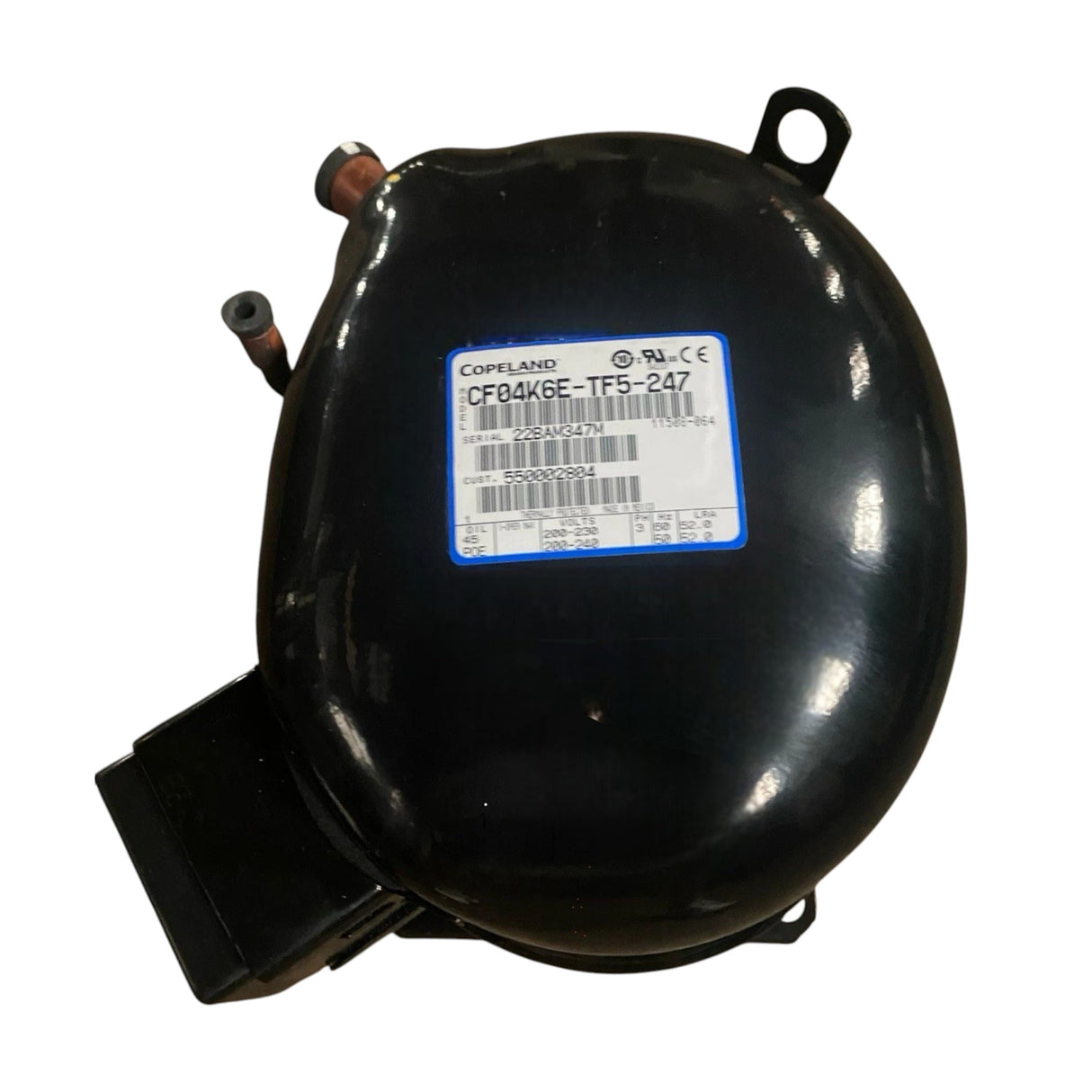 CF04K6ETF5247 Genuine Copeland Scroll Compressor