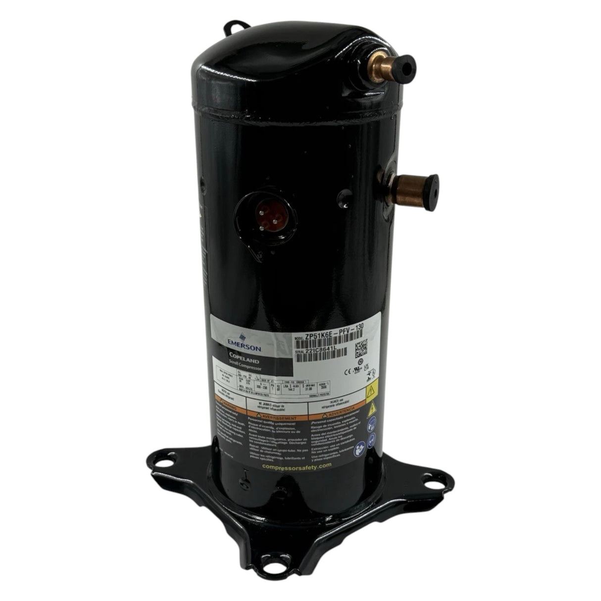 ZP51K6EPFV130 Copeland Scroll Compressor