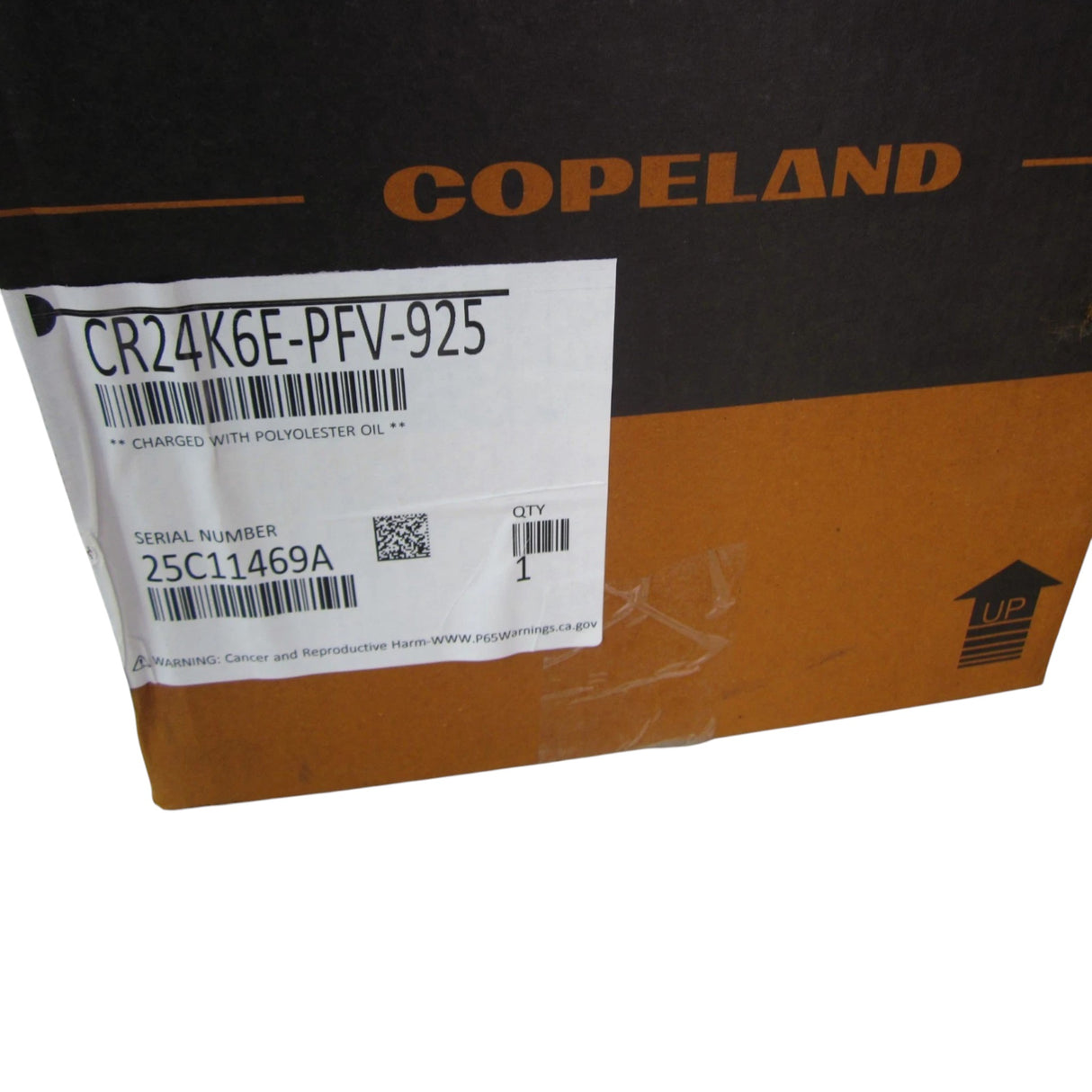 CR24K6EPFV925 Genuine Copeland Scroll Compressor