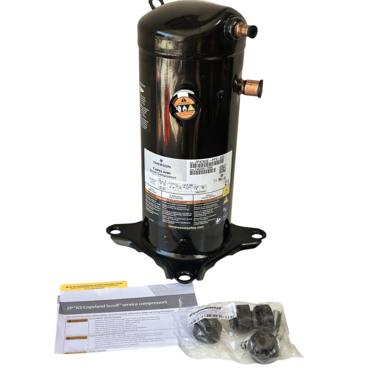 ZP42K5E-PFV-830 Genuine Copeland Scroll Compressor