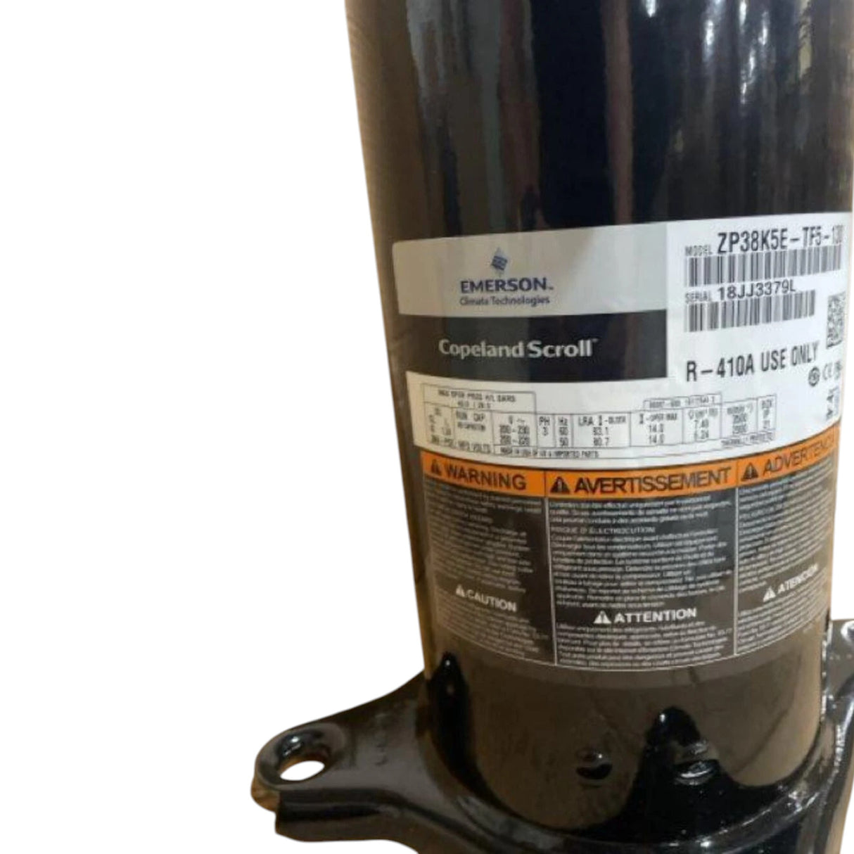 ZP38K5ETF5130 Copeland Scroll Compressor