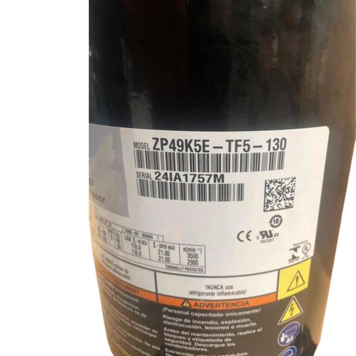 ZP49K5ETF5130 Copeland Scroll Compressor