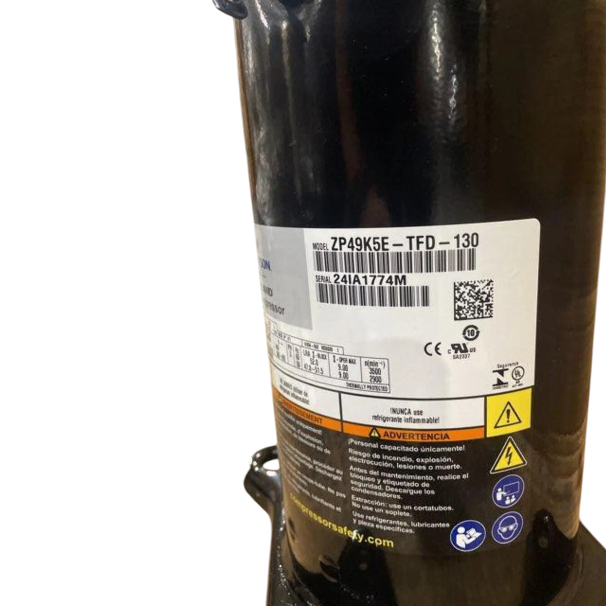 ZP49K5ETFD130 Copeland Scroll Compressor