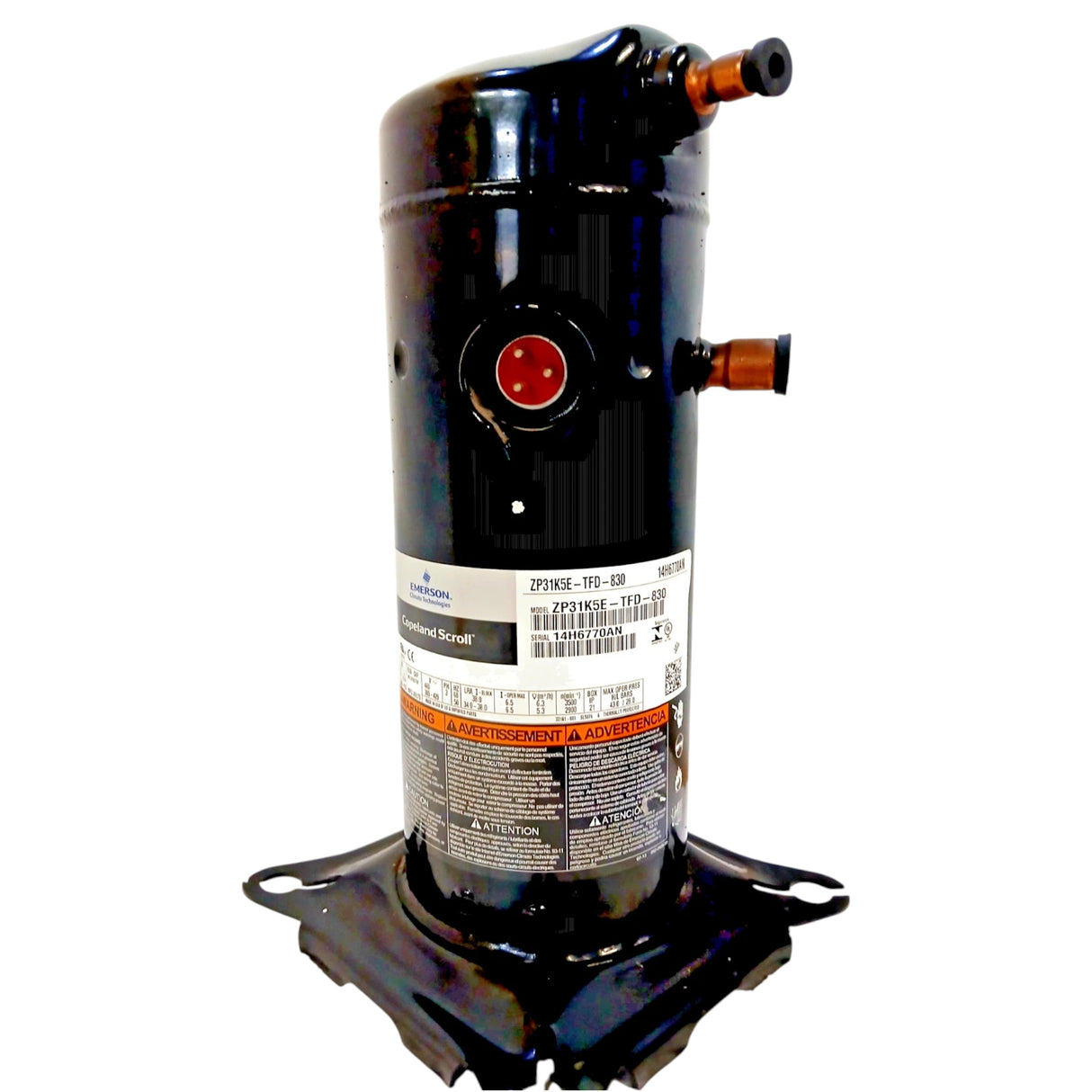 ZP31K5E-TFD-830 Copeland Scroll Compressor