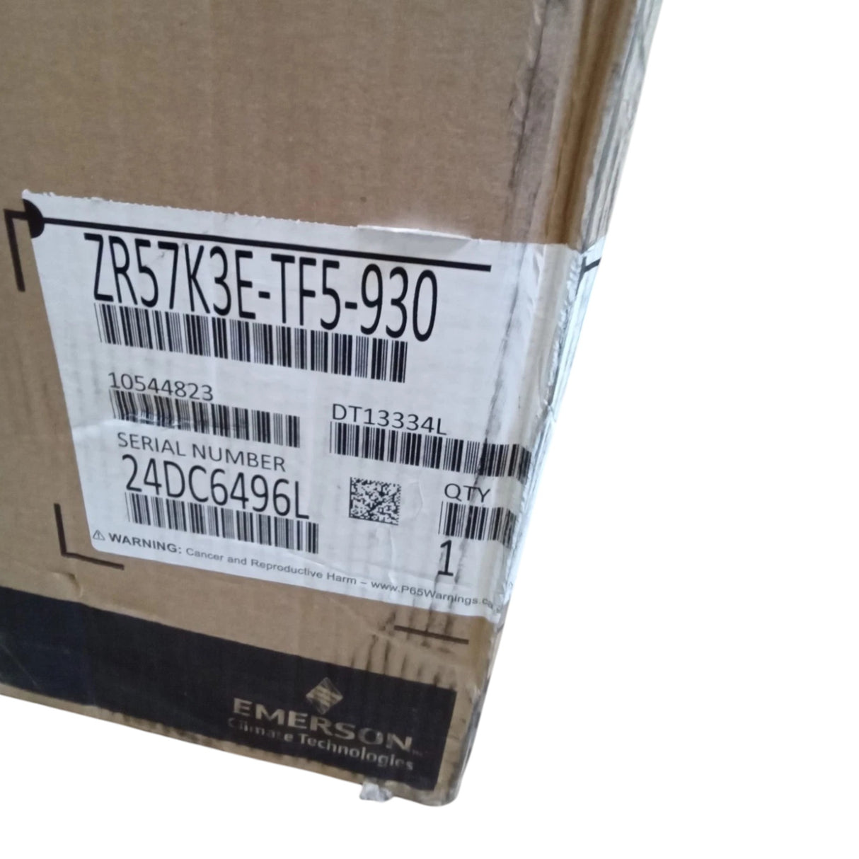 ZR57K3ETF5930 Genuine Copeland Scroll Compressor