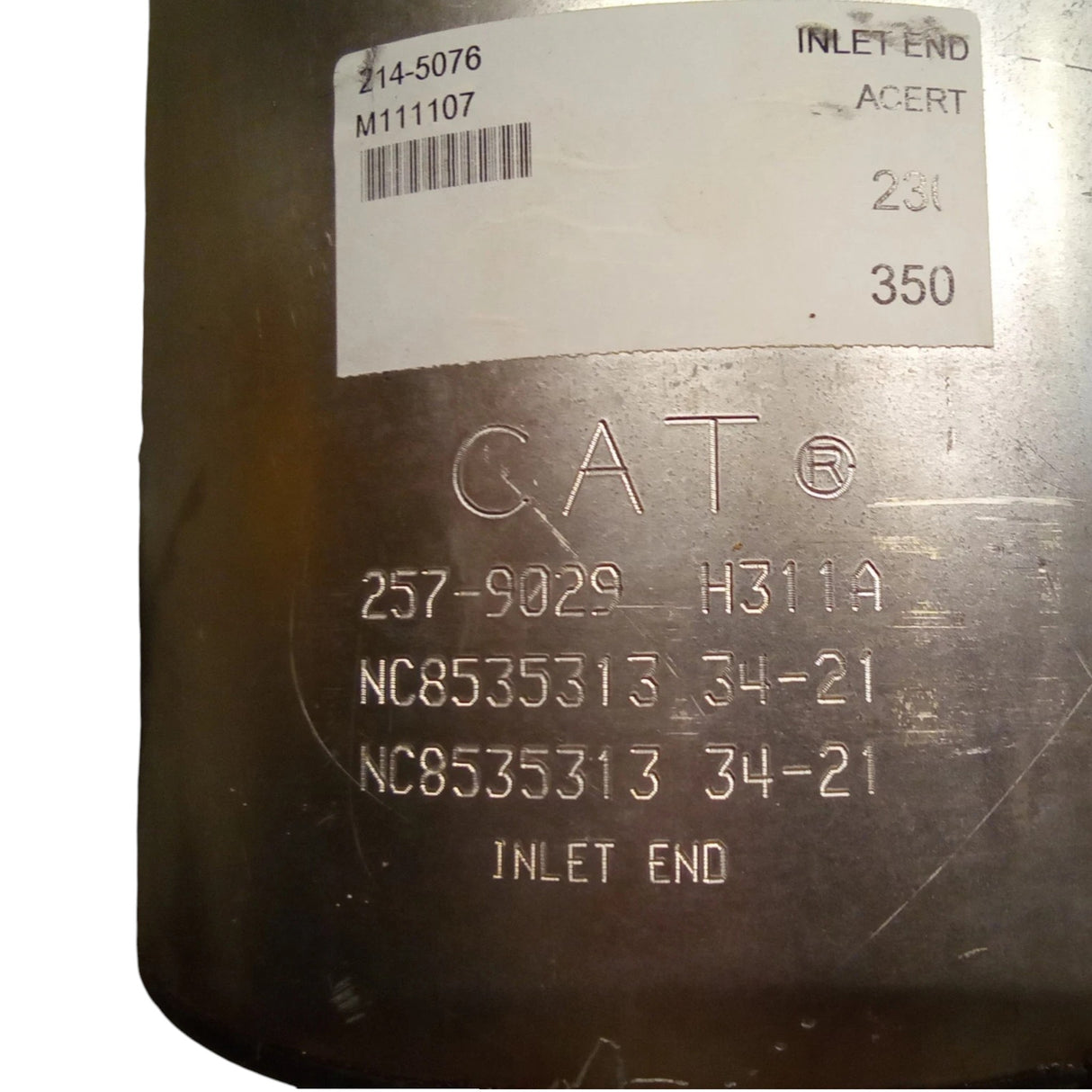 257-9029 Genuine Caterpillar Muffler