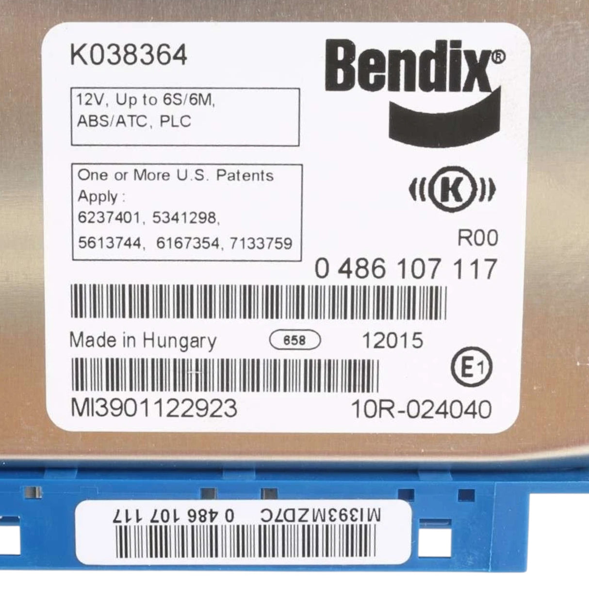 0 486 107 117 Genuine Bendix ECU Electronic Control Unit