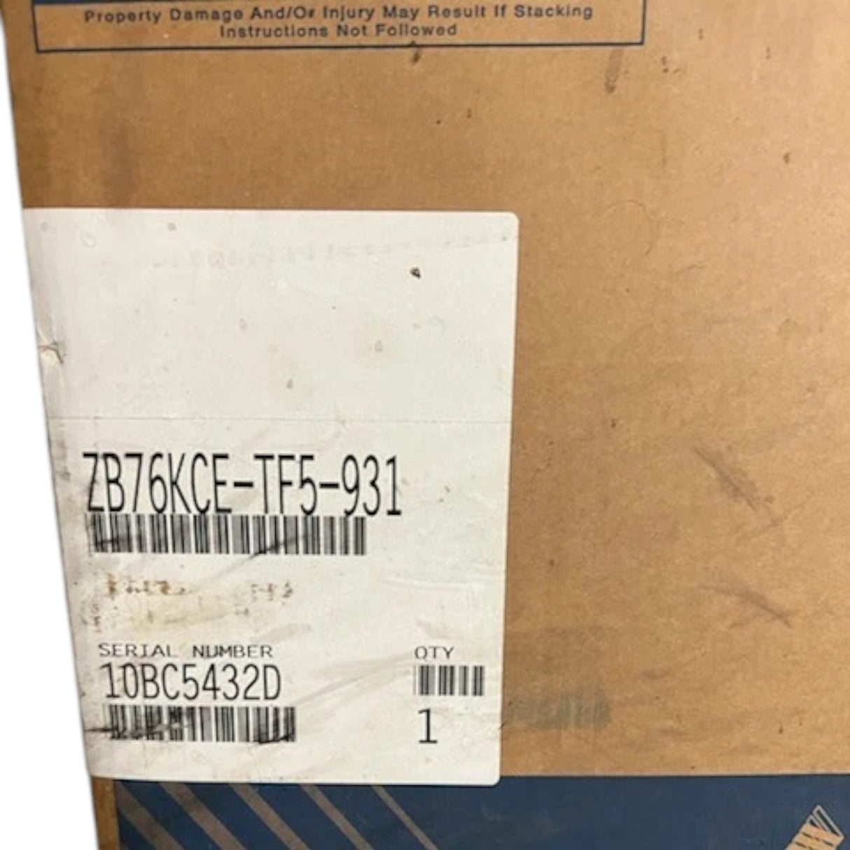 ZB76KCETF5931 Copeland Scroll Compressor