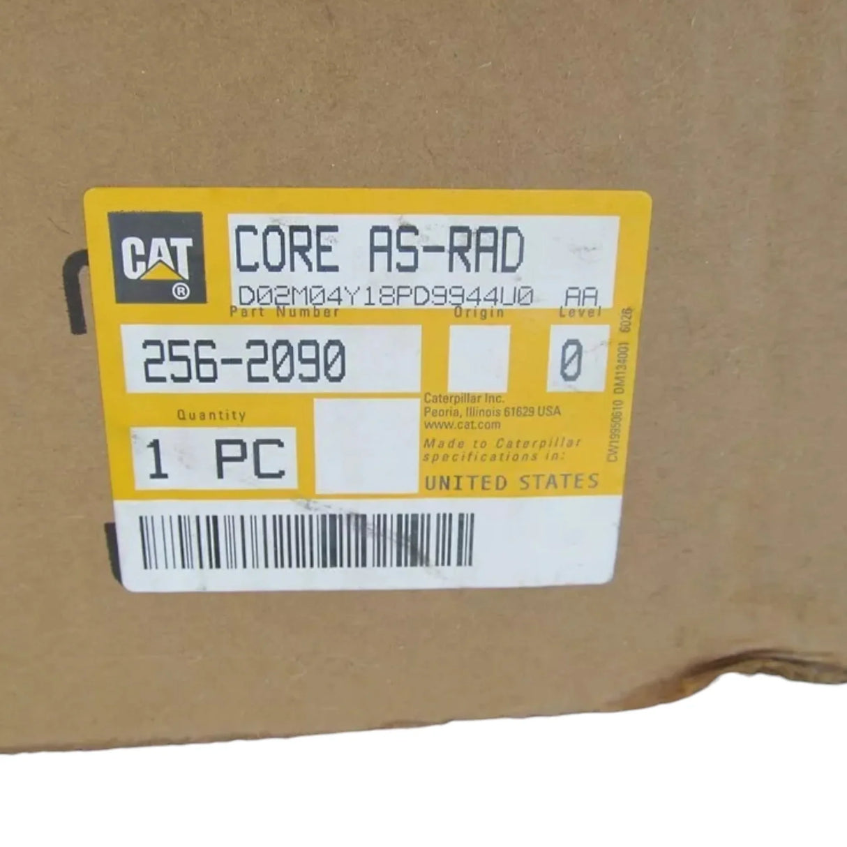 256-2090 Genuine Caterpillar Steel Radiator Core - Truck To Trailer